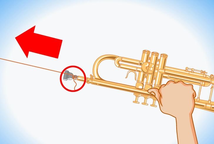 Cómo sacar una boquilla muy atorada de un instrumento de viento